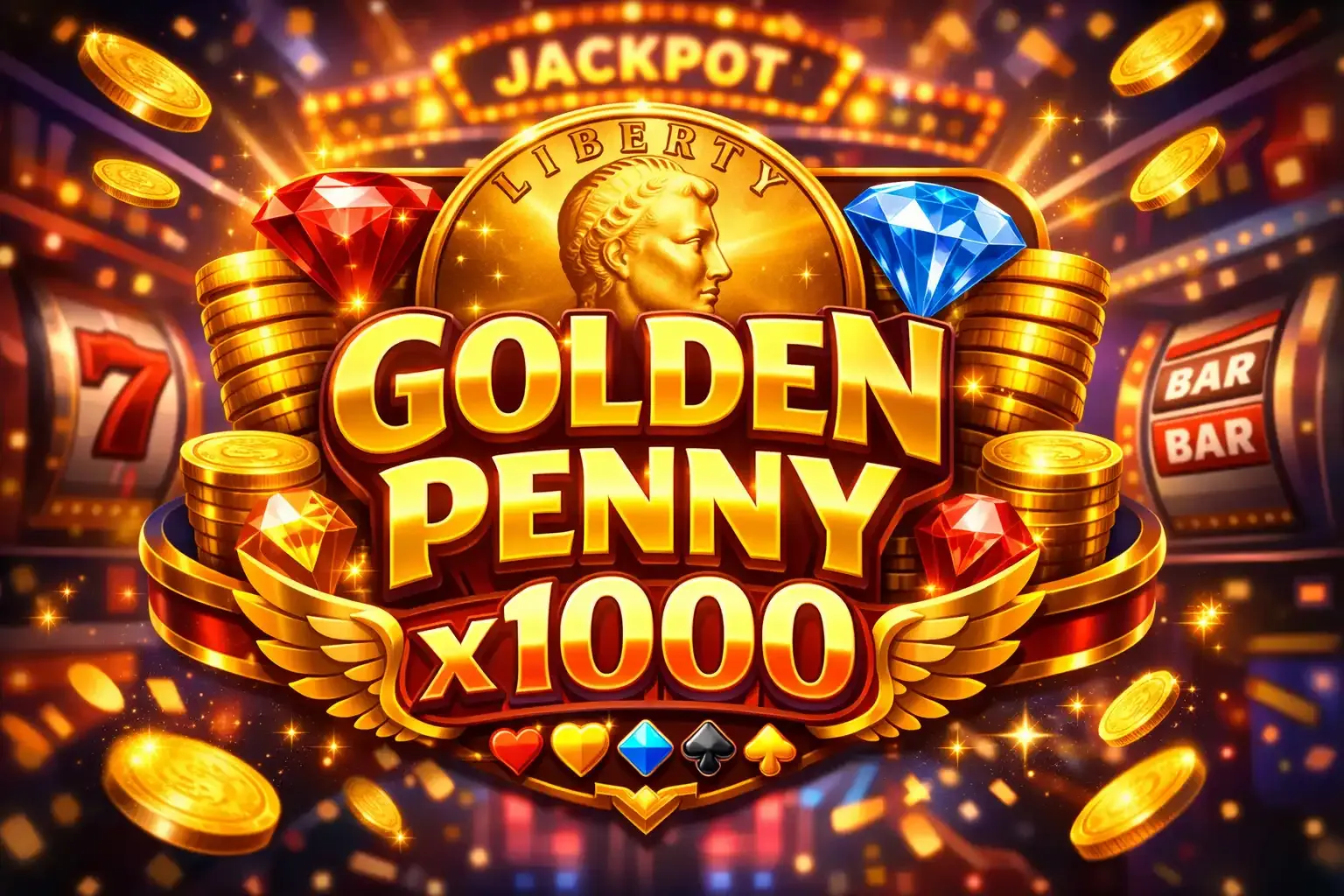 До 100 FS на Golden Penny